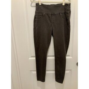 Spanx Pant XL Women’s Stretchy Jeanish Ankle Leggings Brown